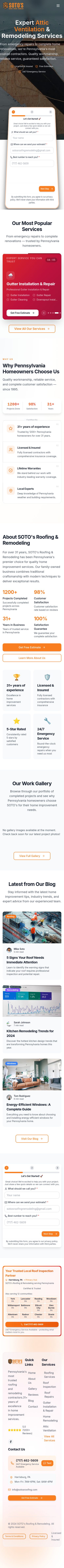 buildwithsotos.com, captured full page and self-scrolling on mobile