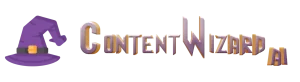 Content Wizard AI logo by Kynex Media